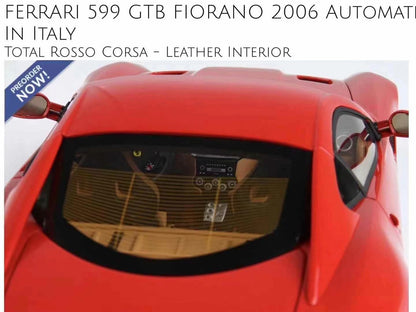 BBR Ferrari 599 GTB FIORANO 2006 AUTOMATIC GEAR automatic transmission simulation car model