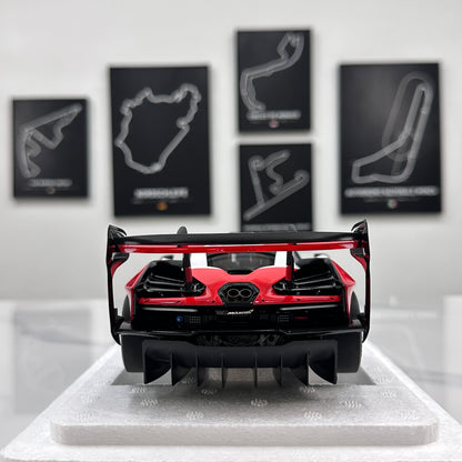 LCD 1/18 McLaren Senna GTR (Red/White) LCD18016-RW