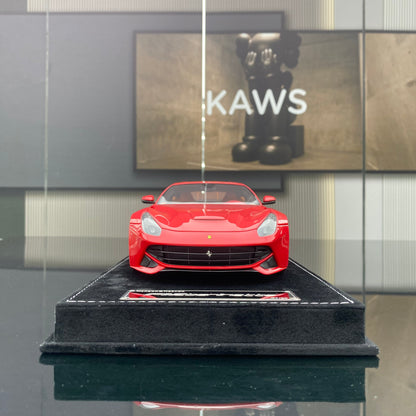 Adornos para el modelo Ferrari F12 Berlinetta rojo estándar de edición limitada, modelo HH 1/18