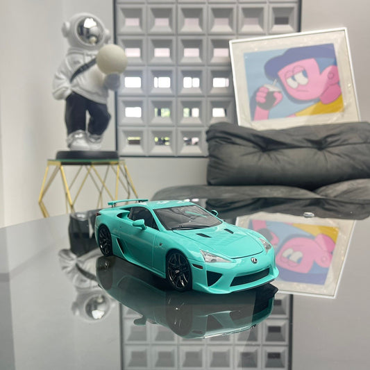 WELL 1/18 Lexus LFA Lexus Street Edition Alloy Simulation Car Model Collection