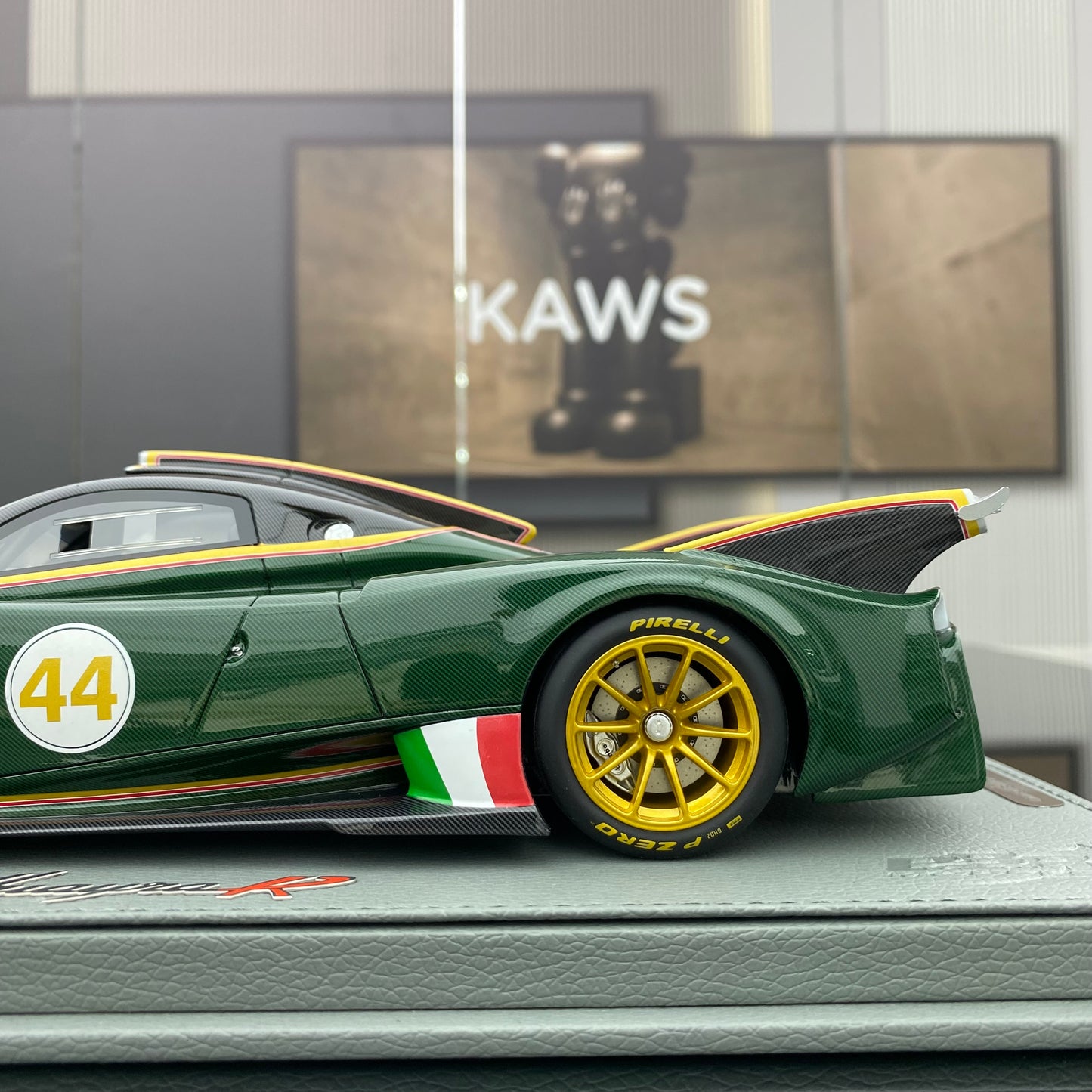BBR 1/18 Pagani HUAYRA R metallic green limited edition car model collection gift