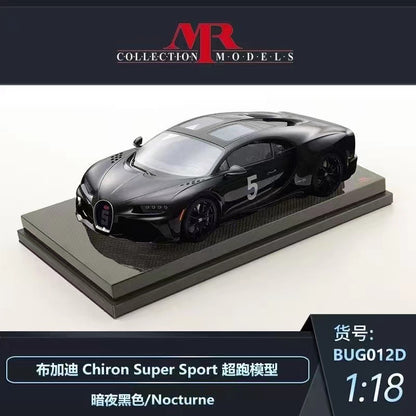 MR 1/18 Bugatti Chiron supercar model collection ornaments