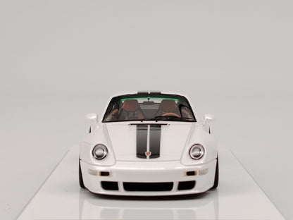 SCM 1/43 Porsche Gunther Werks Limited Edition Simulation Car Model Ornaments
