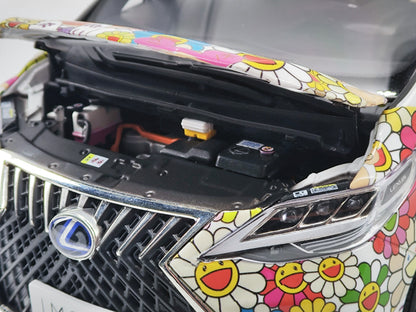 KF 1/18 Lexus lm300h commercial vehicle model sunflower car model ornaments