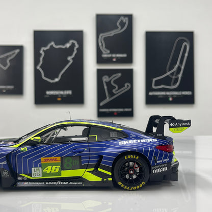 MINICHAMPS 1/18 BMW M4 GT3 EVO – TEAM WRT - 1812KM QATAR 2025 Blue Livery 110252146