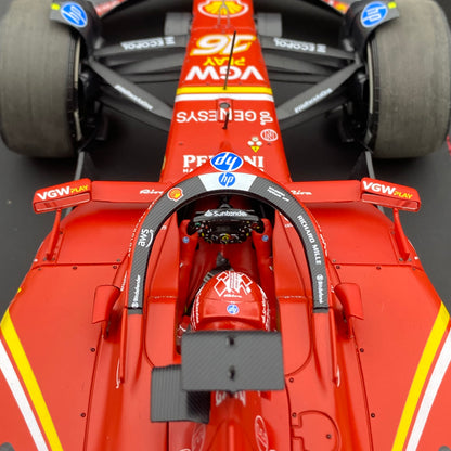 BBR1/18 Ferrari Miami #16 Charles Leclerc 3rd place racing car model