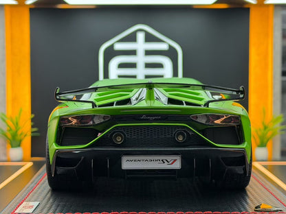 MR 1:18 Lamborghini Aventador SVJ Verde Alceo 98/99  DDJ097