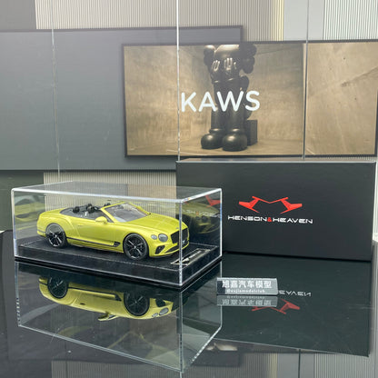 HH Model 1/18 Bentley Continental GTC convertible limited edition car model