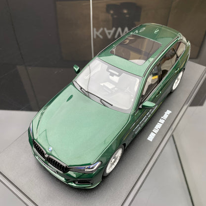 GT Spirit 1/18 BMW ALPINA B5 TOURING Green Simulation Car Model Ornament