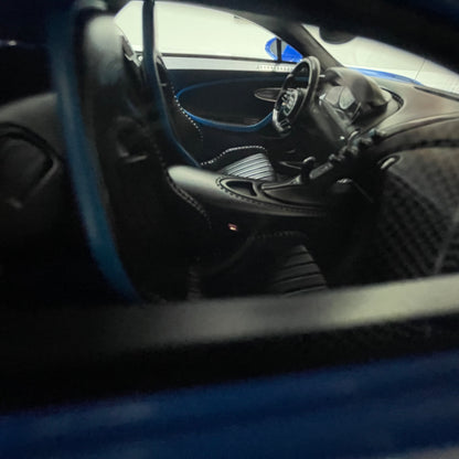 BBA MODEL 1/18 Bugatti Chiron Profilée Blue