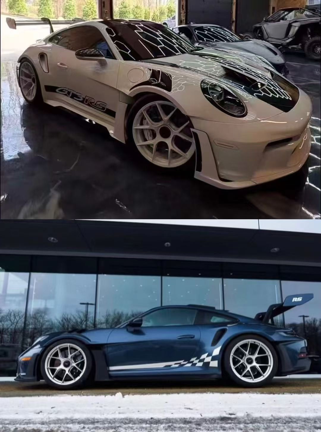 HH Model 1/18 Porsche GT3 RS Limited Edition Diecast Car Model