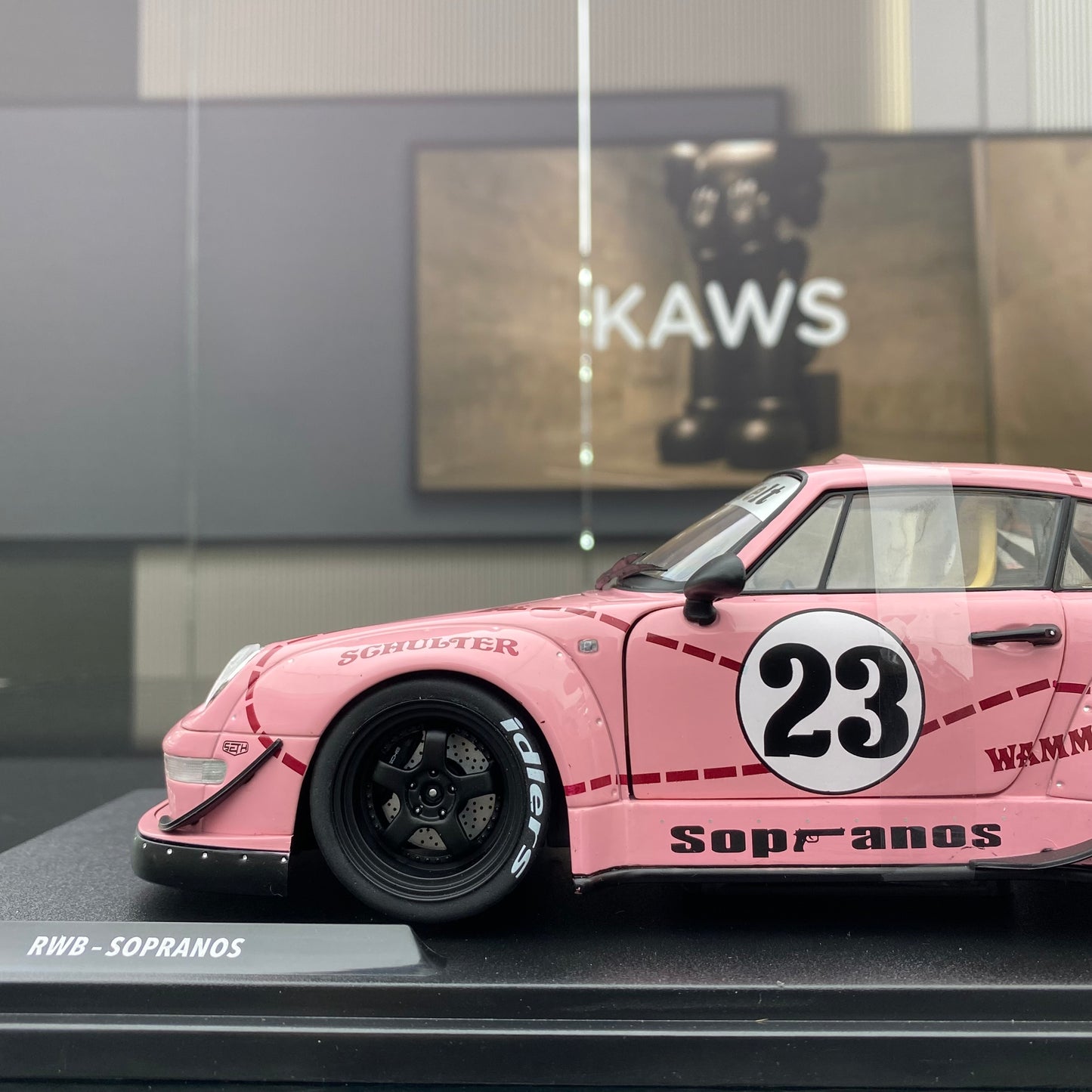 solido 1/18 Porsche RWB BODYKIT #23 alloy car model ornaments