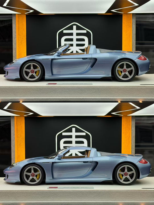 MU 1:18 Porsche Carrera GT Horizon Blue Metallic 11/100 DDJ037