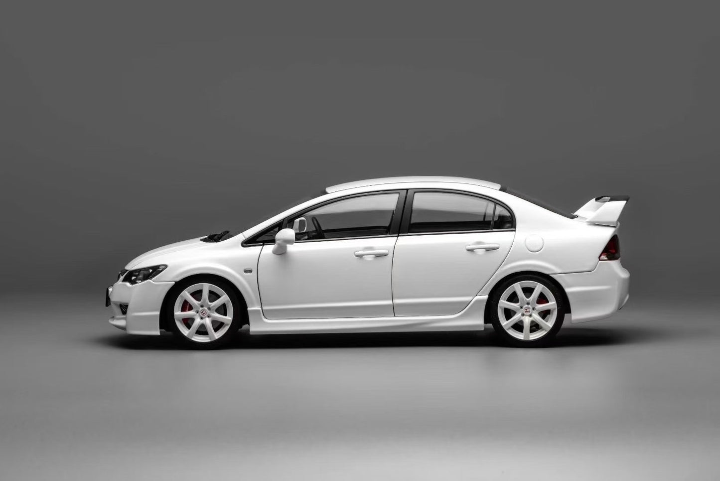 MH 1/18 Honda Civic FD2 Diecast Full Opening Scale Car Model