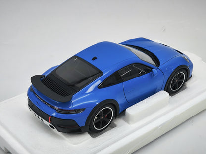 MINICHAMPS 1/18 Porsche 911 DAKAR Blue Alloy Car Model