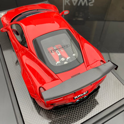 BBA CAR MODEL 1/18 Ferrari 458 GT simulation car model ornaments