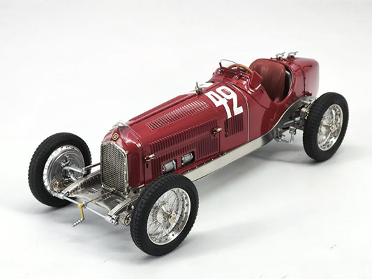 CMC 1/18 Alfa Romeo P3 Caracciola #42 Red Alloy Car Model M227