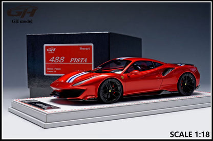 GH Model 1/18 Ferrari Novitec 488pista Limited Edition Model Car