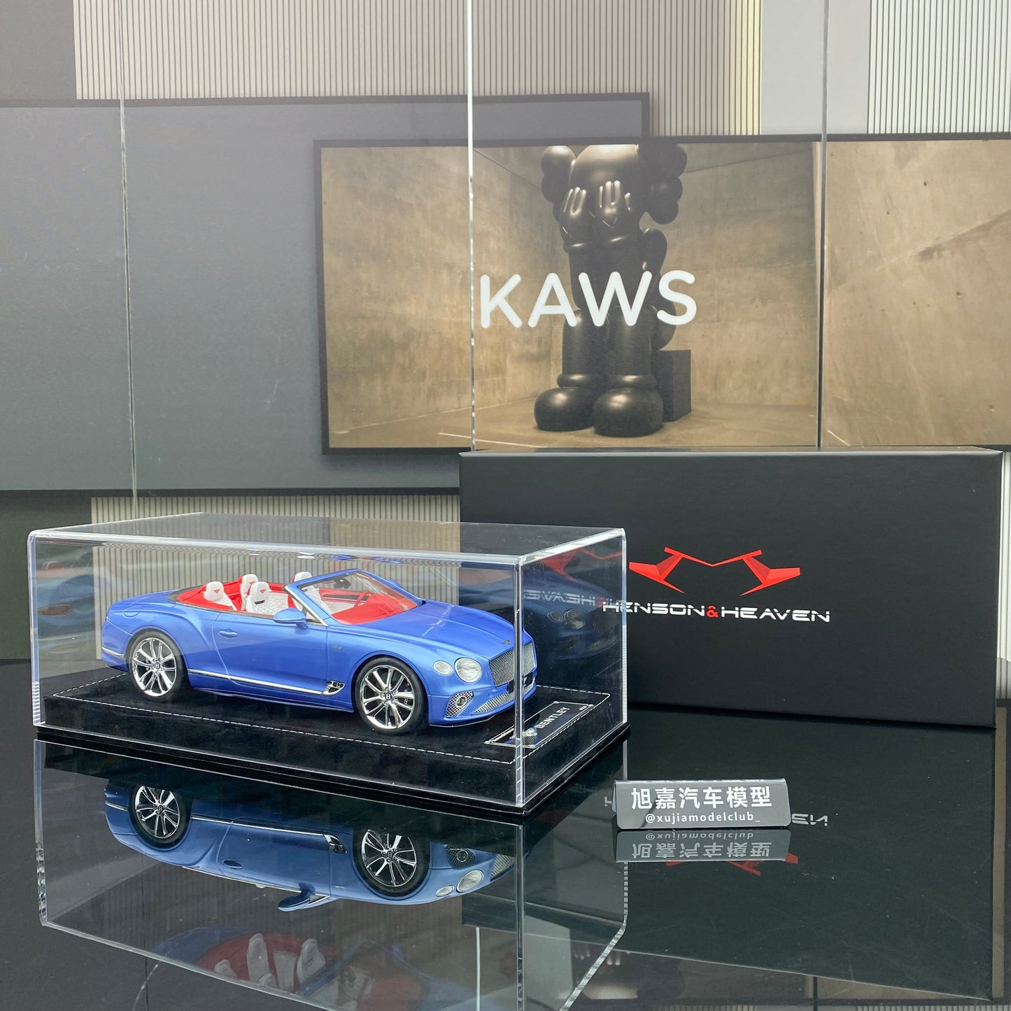 HH Model 1/18 Bentley Continental GTC convertible limited edition car model