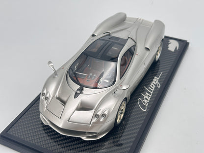 BBR 1/18 Pagani Huayra Codalunga Carbon Base Gold Limited Edition Car Model