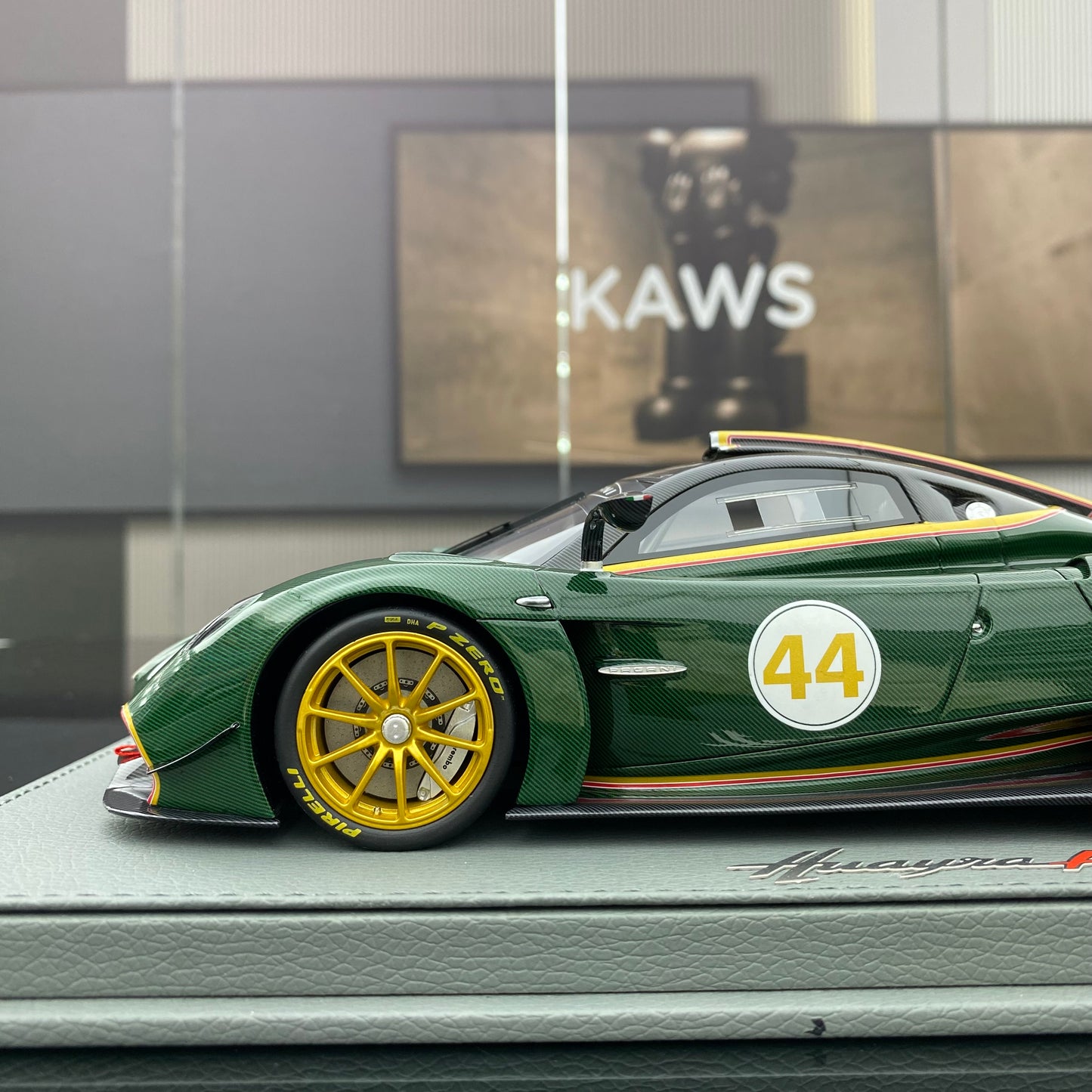 BBR 1/18 Pagani HUAYRA R metallic green limited edition car model collection gift