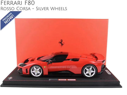 pre-sell BBR 1/18 Ferrari F80 New Horse Standard Red Limited Edition Car Model Ornament