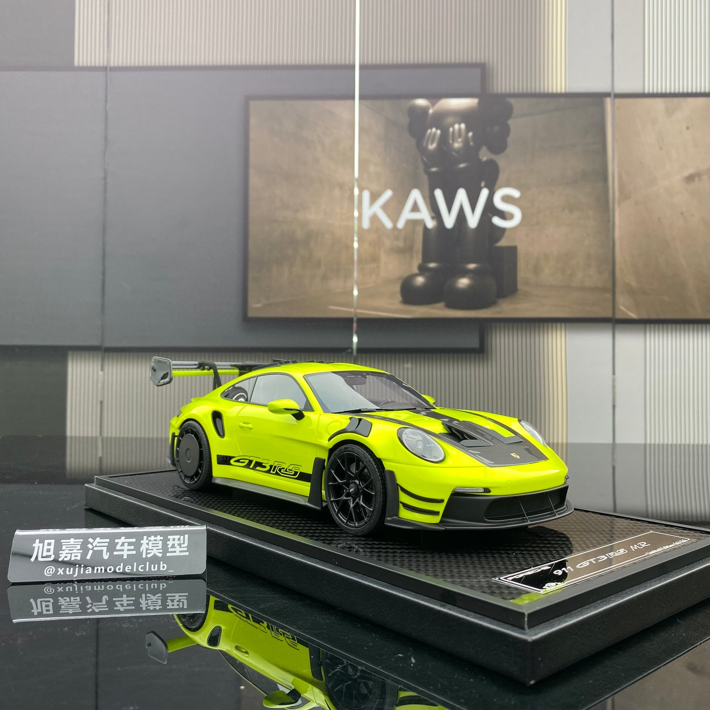 VIP Scale Models 1/18 Porsche 911 GT3RS Modified Car Model Ornaments Gift