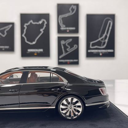 HH Model 1/18 Bentley Flying Spur Diamond Black Limited Edition Model Car