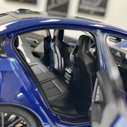 MINICHAMPS 1/18 BMW M5 2024 Metallic Blue 110023802