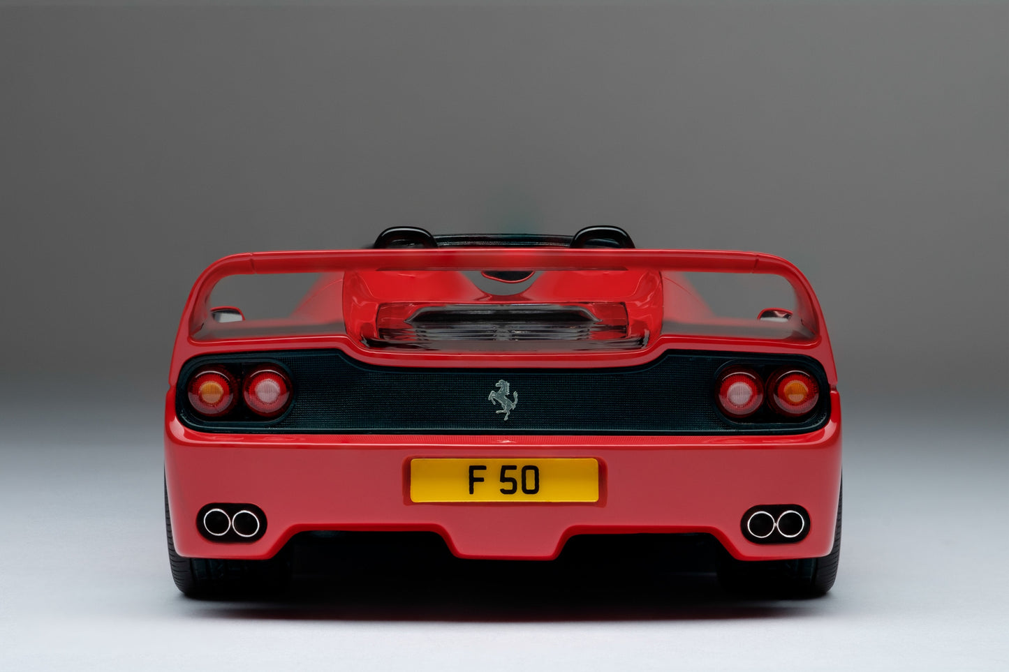 Amalgam 1/18 Ferrari F50 convertible high-end simulation car model ornaments
