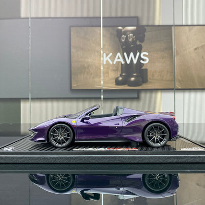 BBR 1/18 Ferrari 488 pista Spider convertible limited edition car model