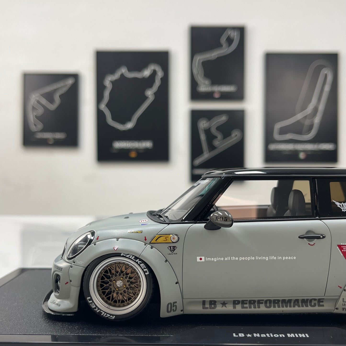 OTTO 1/18 MINI Cooper R56 2015 Grey OT1212