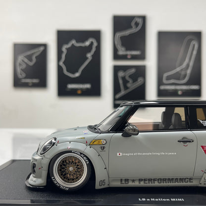 OTTO 1/18 MINI Cooper R56 2015 Grey OT1212