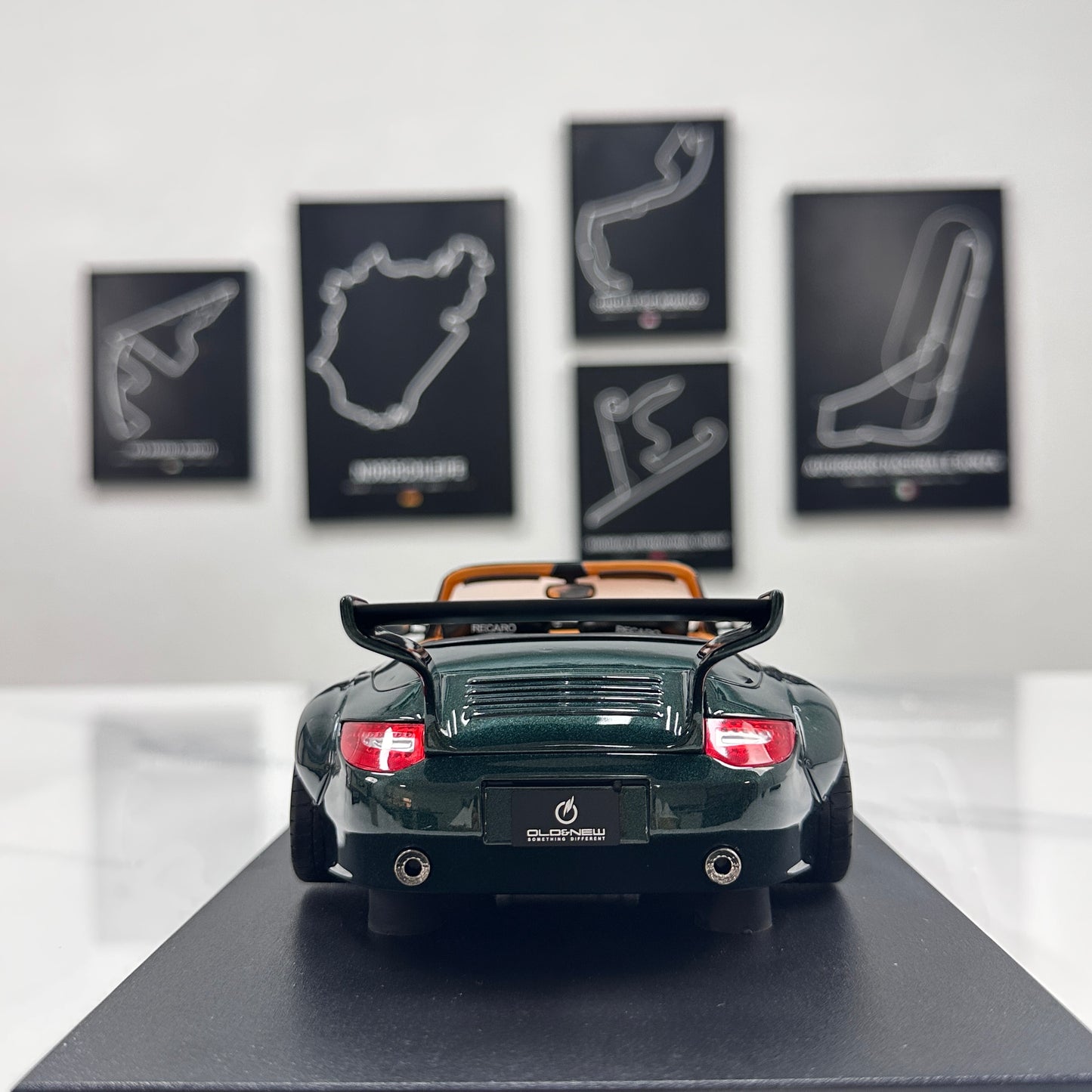 GT Spirit 1/18 Porsche Old & New Tokyo Auto Salon Green GT548