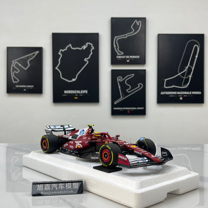 BBR 1/18 Ferrari Hamilton Monaco GP 2025 Red P18267C44