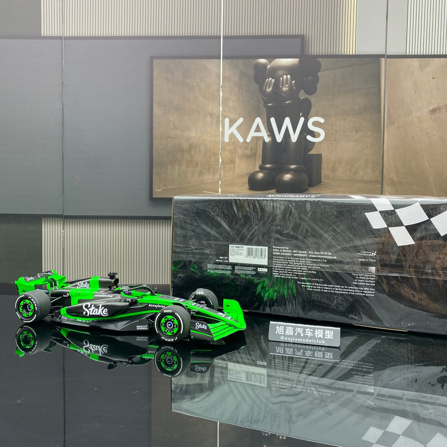 minichamps 1/18 STAKE F1 TEAM KICK SAUBER C44 VALTTERI BOTTAS-2024 Price 1579 117240177