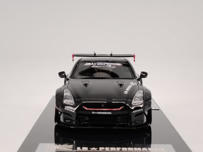One Model 1/43 Nissan GTR R35 LBWK ADVAN Car Model