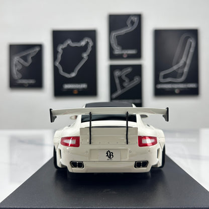 GT Spirit 1/18 Porsche LB-WORKS 997 TURBO White GT958