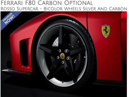 pre-sell BBR 1/18 Ferrari F80 Posso Supercar metallic red limited edition car model