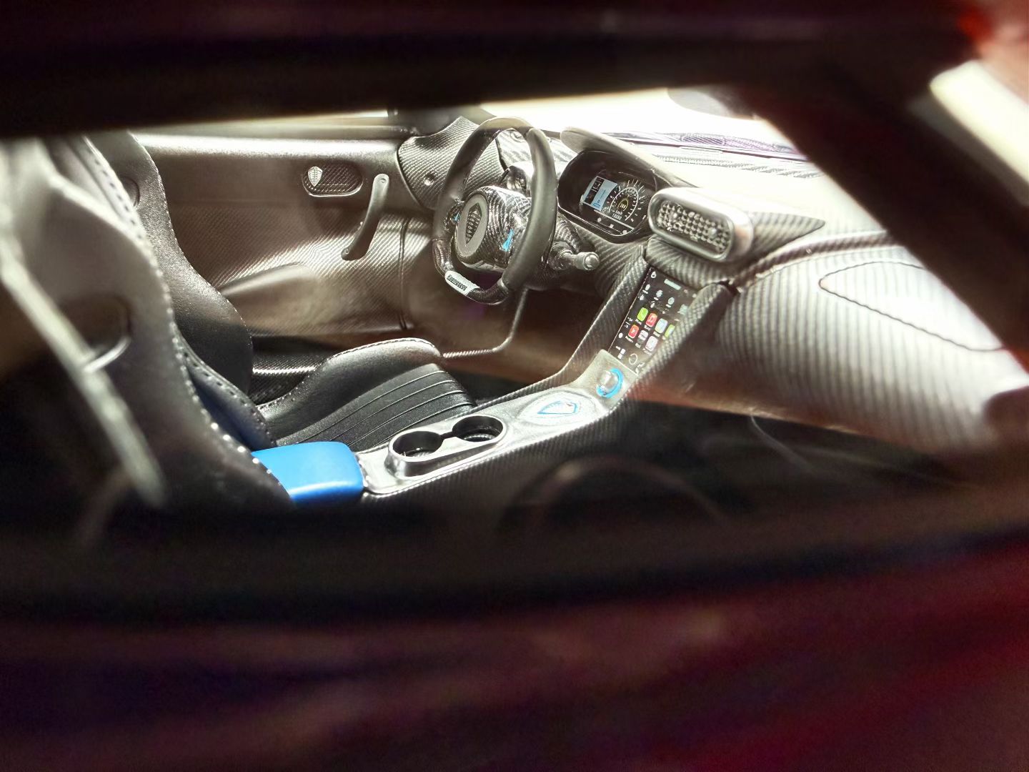 Frontiart 1/18 Koenigsegg Regera — Carbon Purple (Limited to 35 Units Worldwide)