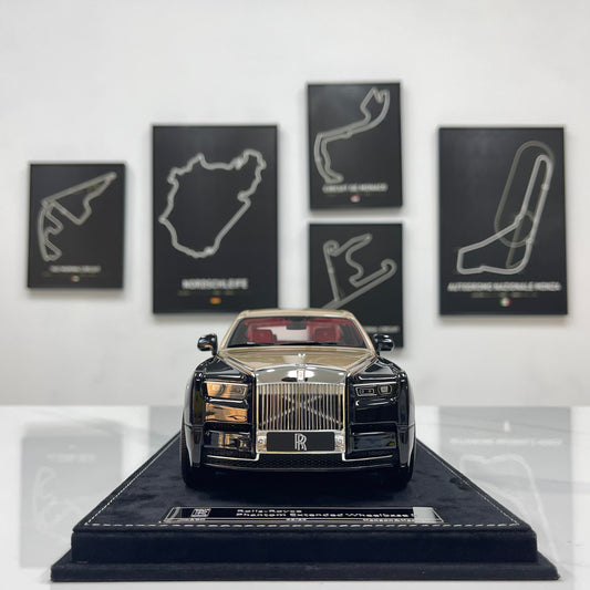 HH Model 1/18 Rolls-Royce Phantom Series II – Diamond Black/Champagne Gold (HH736)