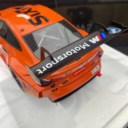 Topspeed 1/18 BMW M4 GT3 M4 GT3 BMW M Team WRT orange-red painting simulation car model ornaments