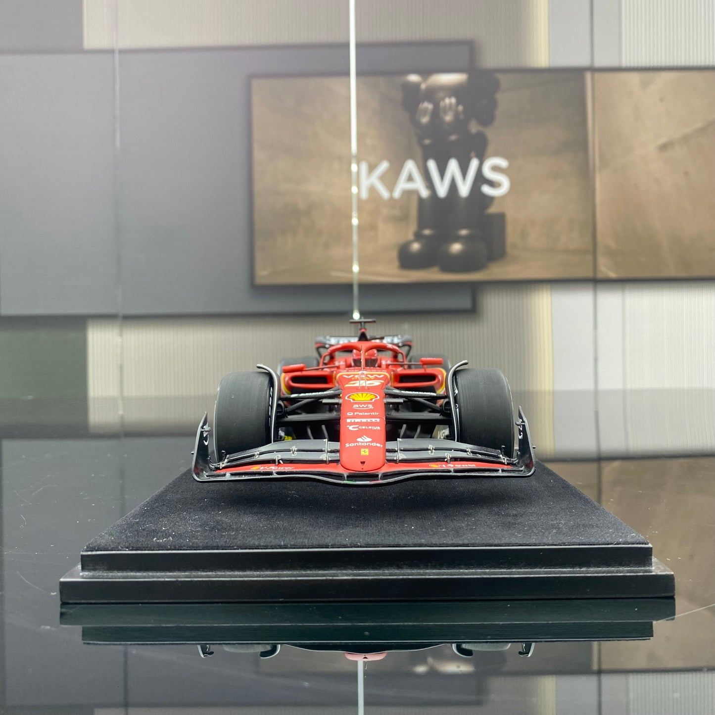 looksmart 1/18 Ferrari SF-24 2024 Saudi Grand Prix F1 third place No. 16 Leclerc