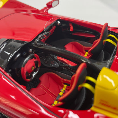 CE 1/18 Ferrari Monza SP2 – Prancing Horse Red – CE012