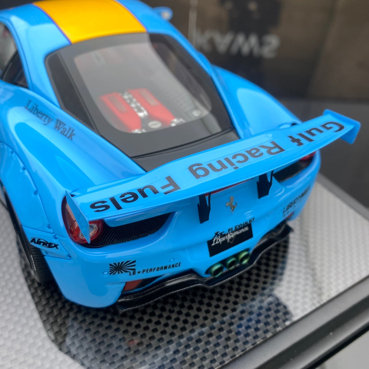 BBA MODEL 1/18 Ferrari 458GT Limited Edition Car Model Ornaments Gift