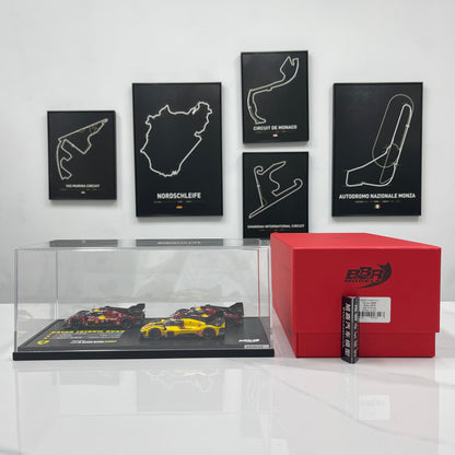 BBR 1/18 Ferrari 499P Set Qatar 2025 set with 3 models - car n. 51 - n. 83 - n. 50 BBRC319SET