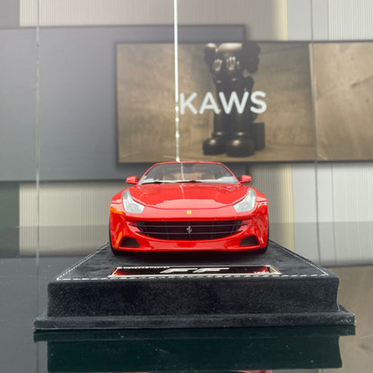 Ferrari FF HH MODEL 1/18, modelo de coche de simulación de edición limitada, color rojo metalizado estándar