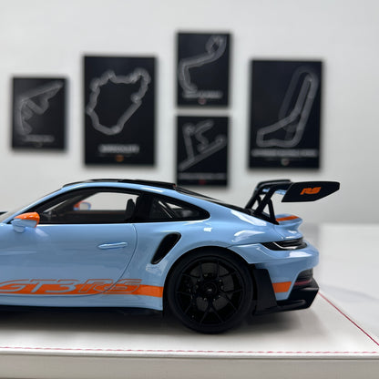 GH MODEL 1/18 Porsche 992 GT3RS Gulf Oil Limited Edition Model Car