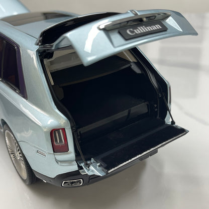 ZP 1/18 Rolls-Royce Cullinan BB Fishing Seat Edition Metallic Blue Alloy Simulation Model Car