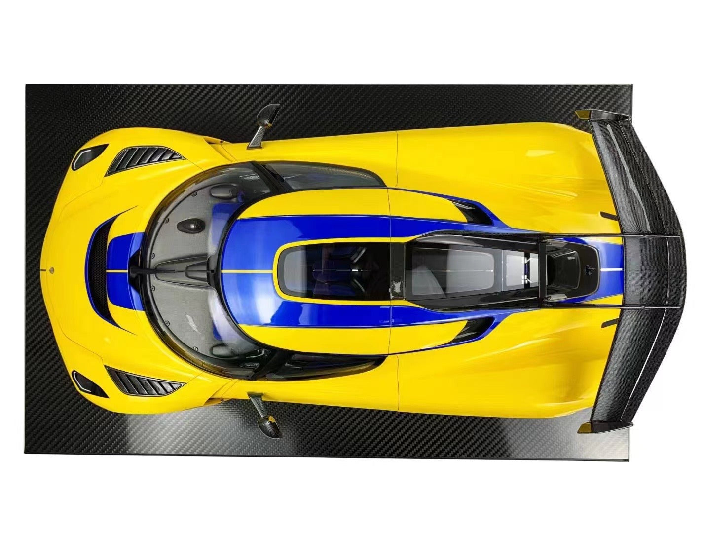 pre-sell Frontiart 1/8 Koenigsegg Jesko Swedish yellow limited edition high-end simulation car model ornaments